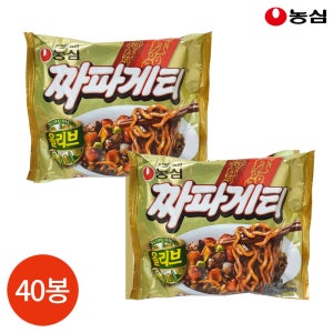 농심 올리브 짜파게티 140g x 40봉