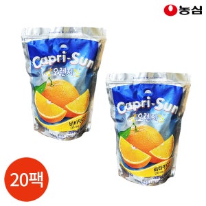 농심 카프리선 오렌지 200ml x 10개