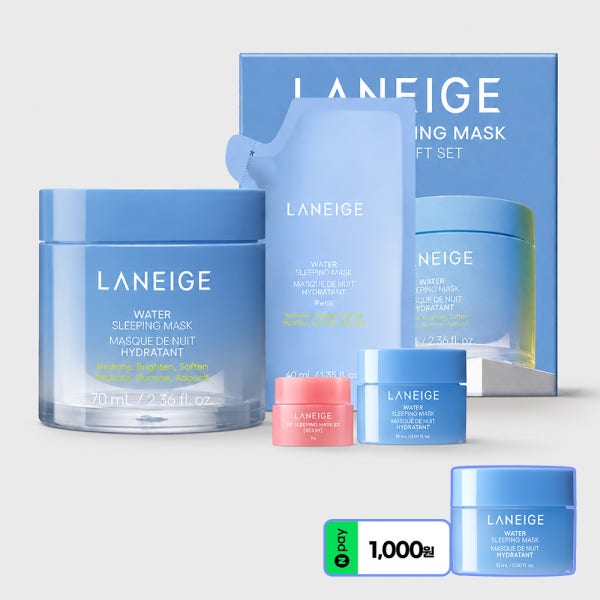 [네이버단독] 라네즈 워터 슬리핑 마스크(40ml추가) 70ml, 1개