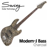 Swing 베이스 Modern-J Bass Charcoal