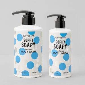 [N배송]더프트앤도프트 퍼퓸드 바디워시 500ml+바디로션 300ml(4종 택1) 향기좋은 바디로션 바디워시로션세트