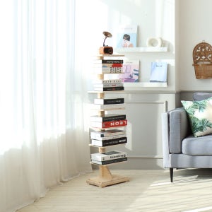 스탠드타워 북선반 1200 전면 책꽂이책장