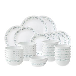 코렐 컨트리커트지 한국형 10인 34P 원형 홈세트 / 그릇 식기세트 예쁜접시 신혼부부 혼수 결혼 집들이 선물