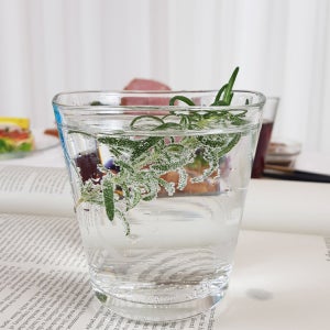 [H&K]센틱스택더블락 345ml-특이한 모양의 언더럭잔 물컵 유리컵 양주잔 음료잔