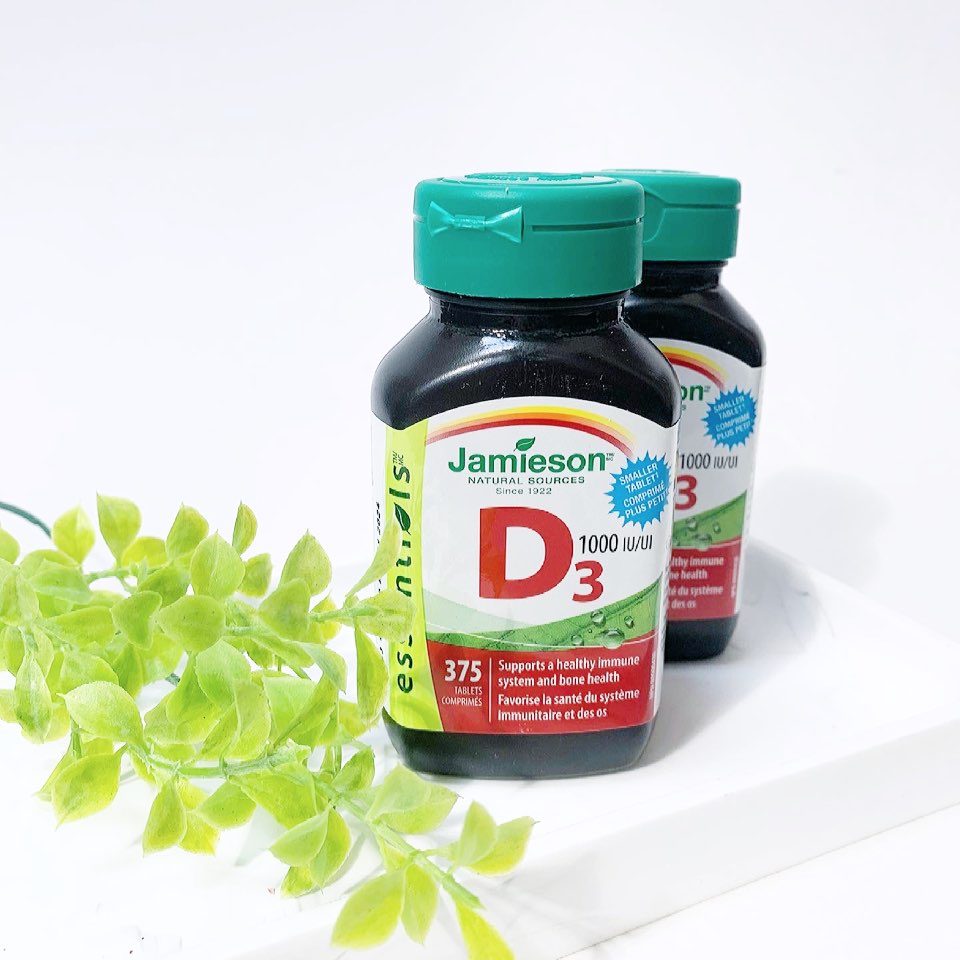 자미에슨 <b>비타민D</b>3 375정 1000IU <b>25mcg</b> Jamieson Vitamin D3