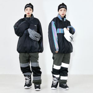 비에스래빗 이월 BSRABBIT BOX DOUBLE LINE REFLECTIVE JOGGER PANTS 카키