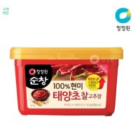 청정원 순창 100% 현미 태양초 찰고추장 3kg