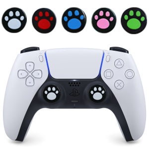 ps5 플스5 패드 듀얼센스 컨트롤러 악세사리 아날로그 스틱 보호캡 고양이발 커버 용품
