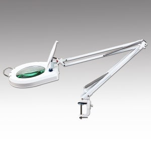 코베토 클램프형 확대경 NS-102L 5배율 LED 조명