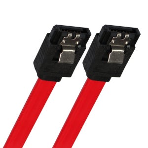 넥시 SATA 케이블 락형 일자형 플랫 SSD HDD 케이블 1m, 1개