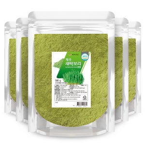 제주 새싹보리 분말 500g 4+1개 HACCP 제품