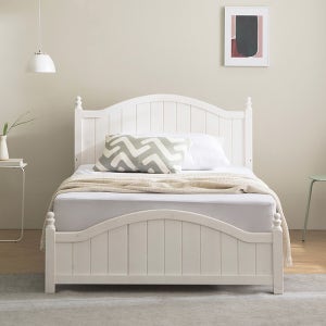 [수량 한정] 파로마 엘르 원목 침대 프레임 매트리스 SS