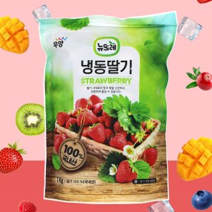 국내산 냉동 딸기 1kg