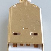 금도금 USB A 이미지