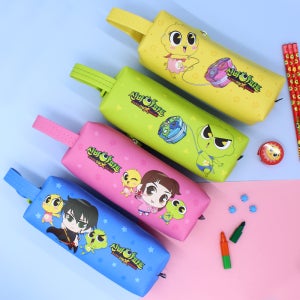신비아파트 필통 사각 봉제 펜파우치 신학기 학용품 준비물 귀여운 캐릭터 학습 공부