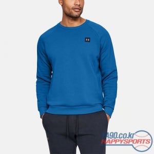 언더아머 UA 라이벌 후리스 크루 맨투맨 738 블루 417