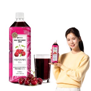 리얼 타트체리주스 NFC 착즙 100% 원액 1000mL /3+1이벤트