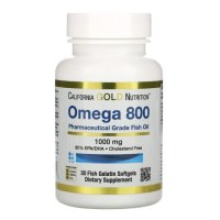 캘리포니아골드 Omega 800 오메가3 피쉬 오일 1000 mg 소프트젤 30정