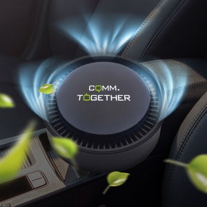 컴투게더 차량용 소형 공기살균기, 미세먼지 공기청정기