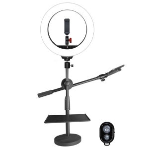 비상 360 촬영거치대 링라이트 유튜브 개인 방송 촬영 조명