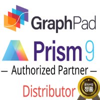 GraphPad Prism 9 그래프패드 프리즘 9 영구 라이선스 교육용 (학교,학생용)