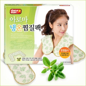 [수쌤네가게]다나은 천연 아로마 양면 냉온 찜질팩 목어깨