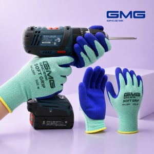 GMG 소프트그립 장갑 공구왕황부장 코팅 논슬립 안전