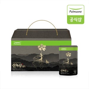 풀무원녹즙 산녹삼 골드 100ml x 30포 / 녹용 산삼 건강즙