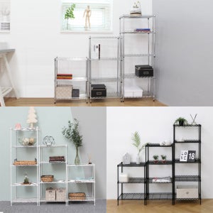 450 미니 메탈렉 3단 4단 5단 선반 9종