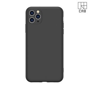 파스텔 10색 풀커버 젤리 케이스 블랙, 아이폰11 프로
