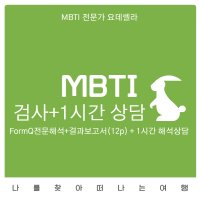 MBTI 정식검사 온라인 FormQ전문해석+1시간상담