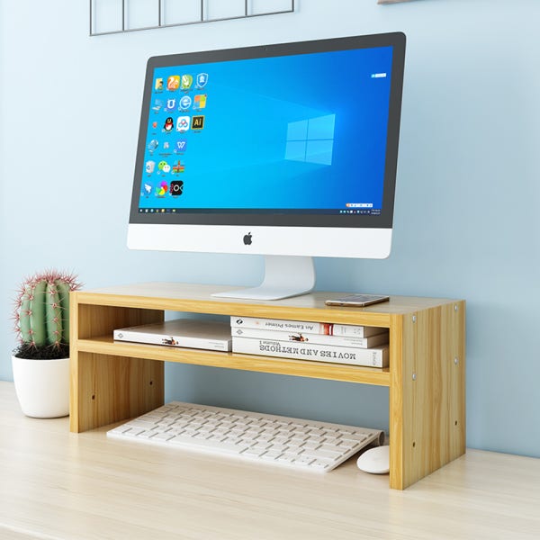 DIY 높은 모니터받침대 조립 선반 높이조절 모니터거치대 JZ04 20cm 30cm
