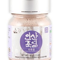 인산죽염 9회 인산자죽염[분말 60g]