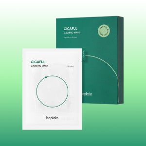 [고농축병풀 진정케어] 비플레인 시카풀 카밍 마스크 10매, 1개