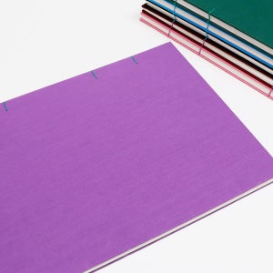 수제 드로잉북 크로키북 A3 바이올렛