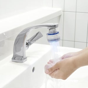 샤워플러스 녹물제거 수압상승 세면대수도꼭지필터