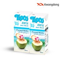 (광동 직영) 팁코 코코넛워터 혼합주스 200ml 24팩