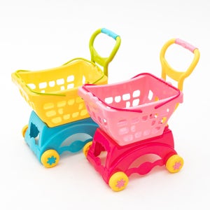 바구니 분리형 쇼핑카트 어린이 쇼핑카트 장난감