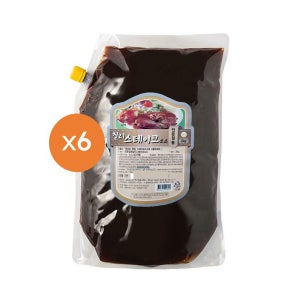 뉴그린 칠리스테이크 소스2kg 6개