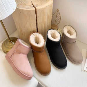 폭신폭신 발편한 허그미 숏 털 부츠