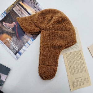 자석 뽀글이모자 귀달이 방한모자