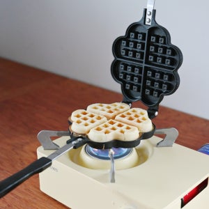 블랙 클로버 와플팬 팬케이크팬 크로플팬