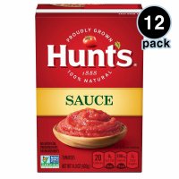 Hunt’s 헌츠 100% 내츄럴 토마토소스 Non-BPA Non-GMO 420g 12팩 Tomato Sauce