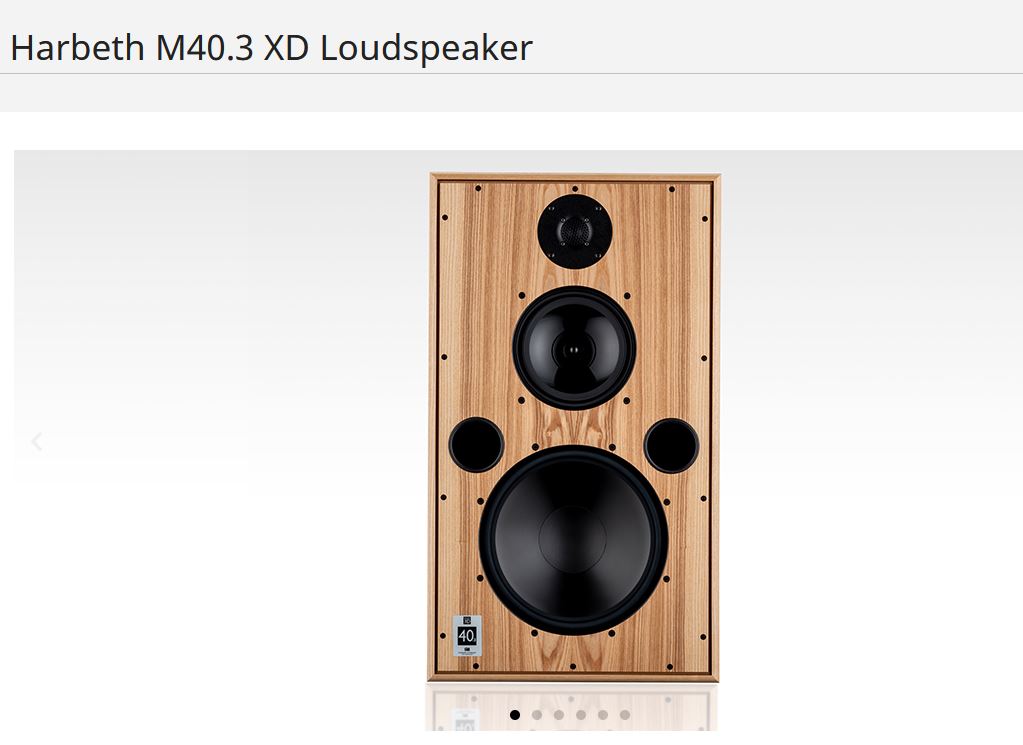 Harbeth Monitor 40.3 XD (하베스 M40.3 XD)