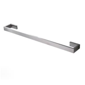 스텐 무광 수건걸이 실버 브러쉬 니켈 욕실 타월걸이(사각/ 코인) - 에이스바스