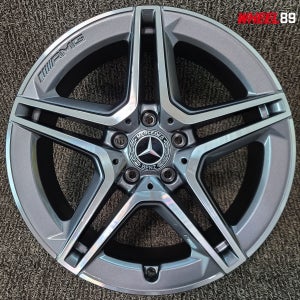 벤츠 C클래스 휠 신형 순정 AMG 18인치 휠 건메탈 폴리시