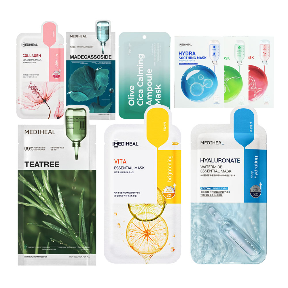 메디힐 마스크팩 티트리 베스트10매 수분 미백 여드름