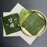 구운감태 8장 감태김밥용 충남 국내산 양념감태