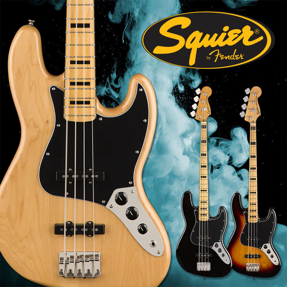 Squier 스콰이어 클래식 바이브 70S 재즈 베이스 기타 / 공인대리점