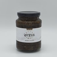 월정식품점 남해안 완도 해초 반찬 절임 톳장아찌 500g